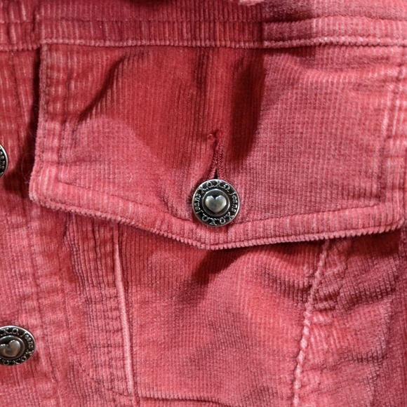 Pink XOXO Corduroy Jacket..size Small - Picture 11 of 15